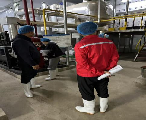 濱州市安全評(píng)價(jià)中心專家組對(duì)健達(dá)分公司進(jìn)行設(shè)備驗(yàn)收