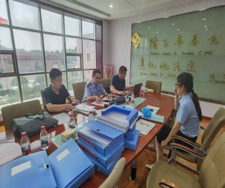 區(qū)應(yīng)急局聯(lián)合對(duì)隆鑫天潤(rùn)開(kāi)展安全執(zhí)法檢查