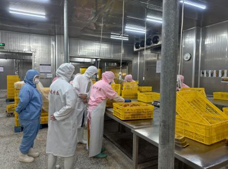 三只松鼠對我司（隆鑫羽成）開展年度驗廠工作